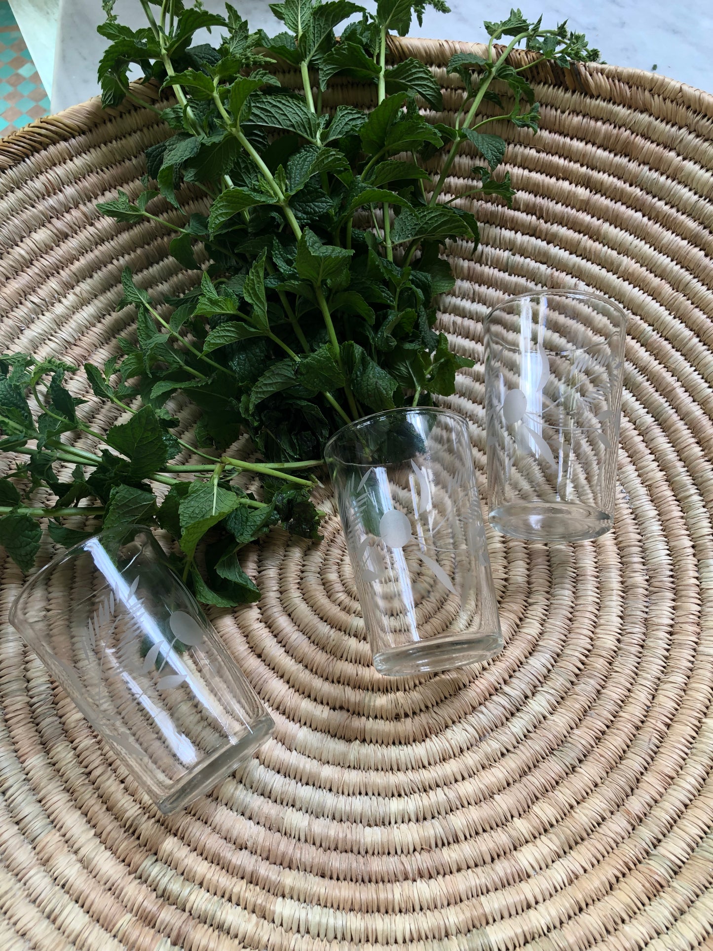 Kaas Laanba traditional Moroccan glass