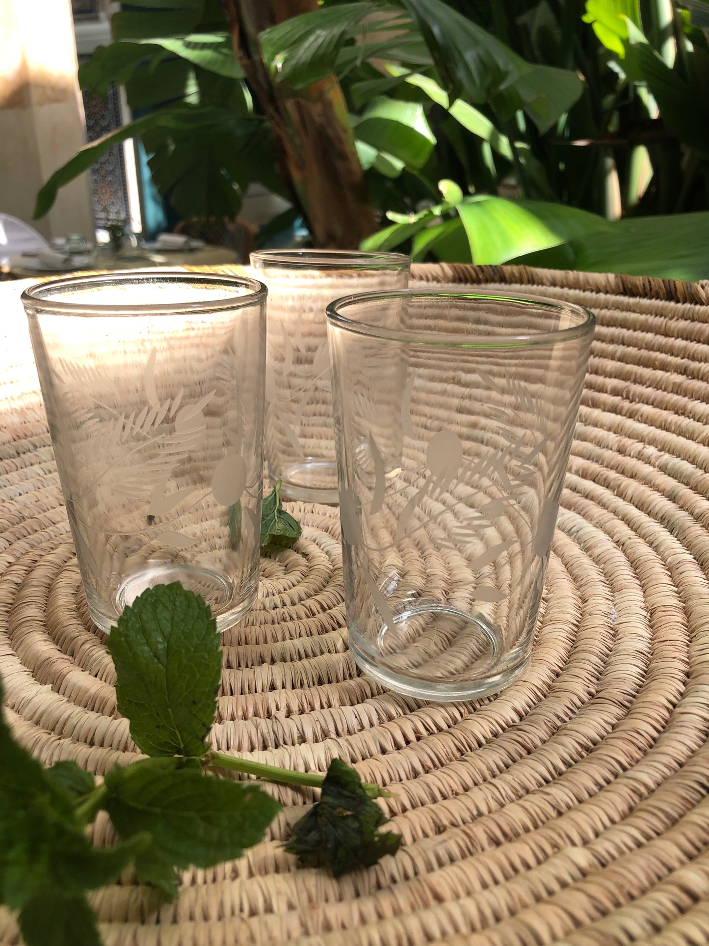 Kaas Laanba traditional Moroccan glass