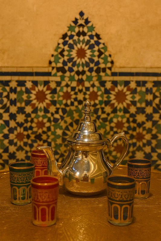 MOROCCAN TEAPOT , BRAD MAGHRIBI