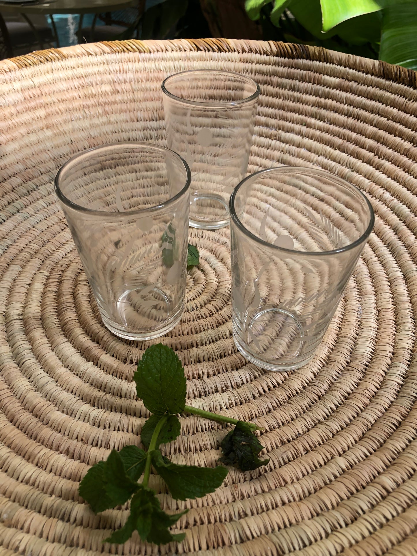Kaas Laanba traditional Moroccan glass