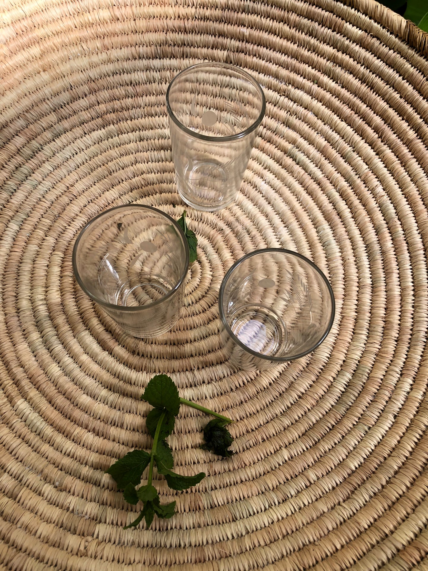 Kaas Laanba traditional Moroccan glass